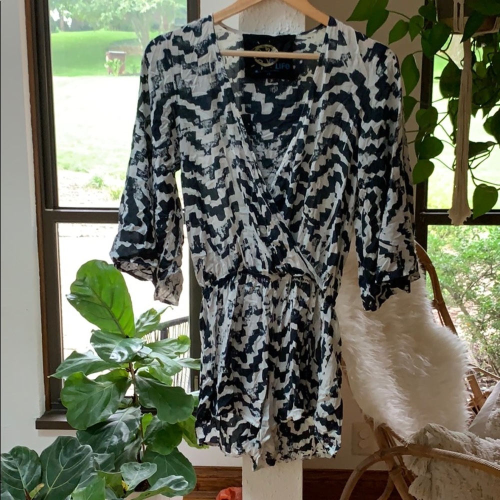 Blue Life Indigo Romper